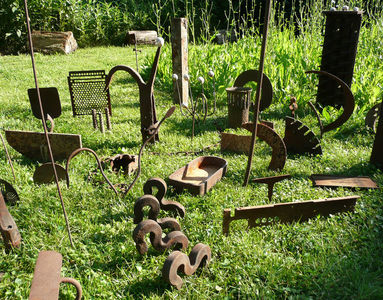 Der "Weg der Fülle" zur Kirchenkunstaktion 2011 (01.09.2011) Matthias Harnisch Kunst